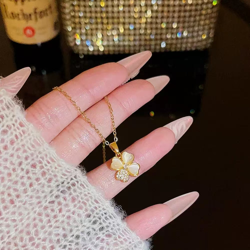 【開封】ファッション合金ネックレス(医療用ステンレス、低アレルギー性素材)